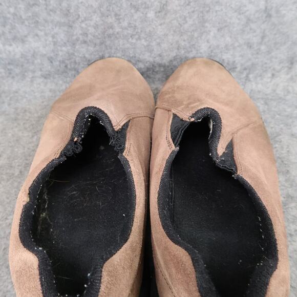 Big 5 Shoes Mens 11 Slip On Casual Moc Leather Brown Clog Astoria II Comfort - Picture 6 of 14